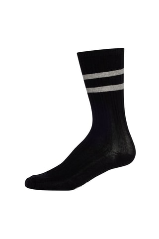 6 paires de chaussettes - Gris, noir et blanc