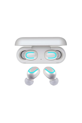 Auriculares sem fios binaurais - Cinzento
