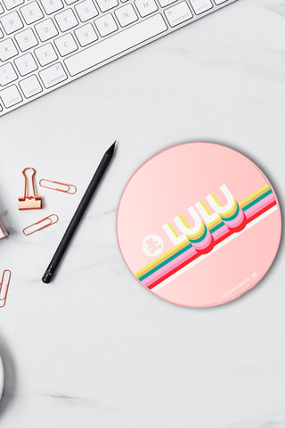 Estação de carregamento por indução universal Lulu Castagnette - Rosa e branco