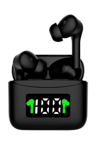 Auscultadores estéreo sem fios Preto - Preto
