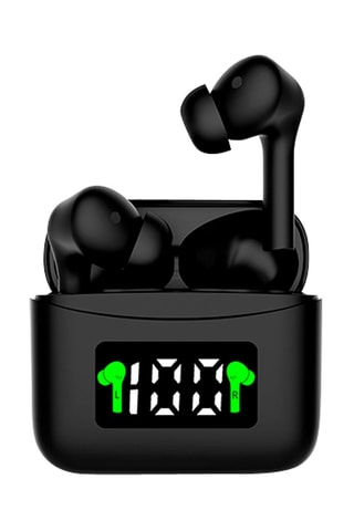 Auscultadores estéreo sem fios Preto - Preto