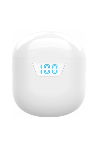 Auscultadores estéreo sem fios Branco - Branco