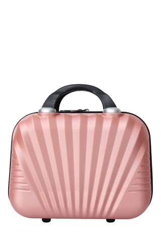 Mala média e nécessaire Elegance Rosa - Rosa