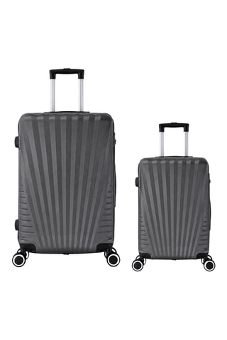 Maleta de cabina y maleta grande (S/L) - 55/75 cm - Gris oscuro