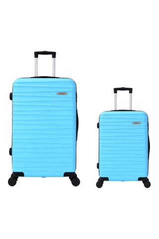 Maleta de cabina y maleta grande (S/L) - 55/75 cm - Azul