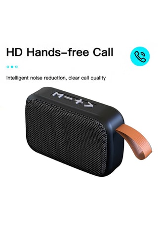 Mini coluna sem fios Bluetooth - 3 W - 3 h de autonomia