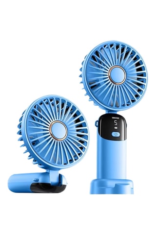 Ventilador portátil USB - Azul - 1200 mAh