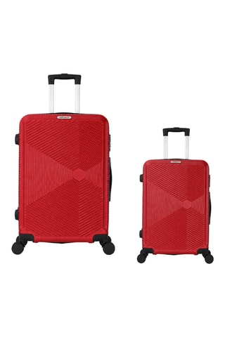 Maleta de cabina y maleta grande (S/L) - 55/75 cm - Burdeos