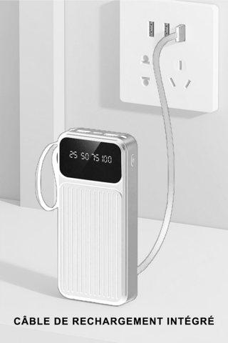 Bateria externa - 30 000 mAh