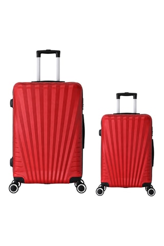 Maleta de cabina y maleta grande (S/L) - 55/75 cm - Burdeos