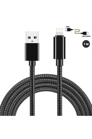 Cabo USB Lightning 1 m - 60 W
