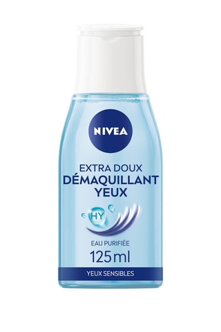 Desmaquilhante suave olhos sensíveis Água purificada Nivea - Peles sensíveis - 125 ml