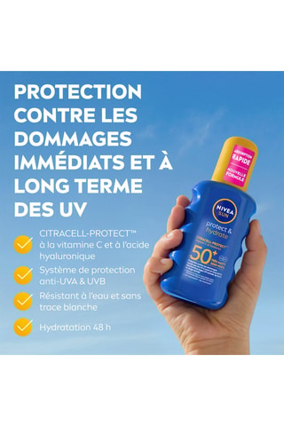 Spray leite solar FPS 50+ Protect & Hydrate - 200 ml