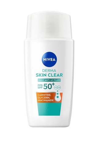 Líquido UV rosto Derma Skin Clear FPS50+- 40 ml