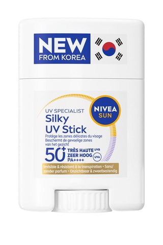 2 x Sticks de proteção solar facial Nivea sun SPF 50+ - Peles sensíveis - 15 g