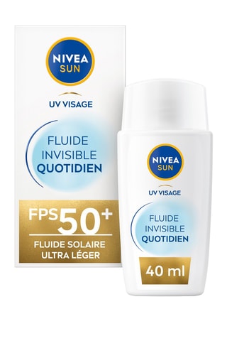 2 x Fluidos solares ultraleves FPS 50+ Invisível Diário - 40 ml