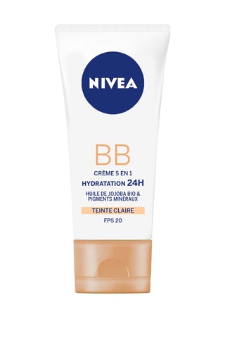2 BB cremes 5 em 1 FPS20 Tez clara - 2 x 50 ml