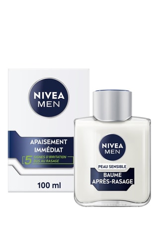 	2 bálsamos pós-barbear - Peles sensíveis - 2 x 100 ml