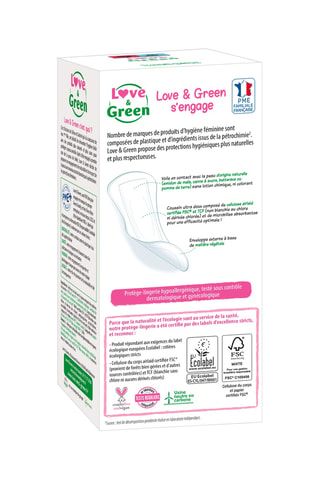 28 protège-lingeries hypoallergéniques Large - Pertes quotidiennes