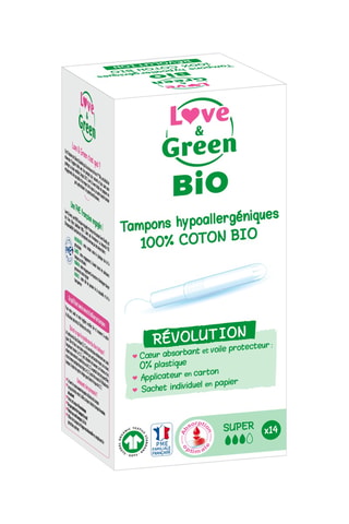 14 tampons avec applicateur Super - Flux modérés à abondants