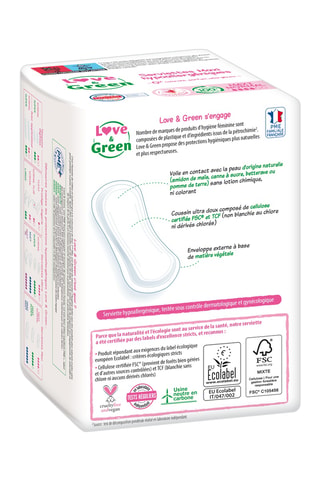 16 serviettes hypoallergénique Maxi Normal - Flux légers à modérés
