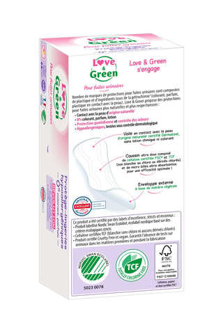 28 protège-lingeries hypoallergéniques Ultra Mini - Fuite urinaires légères