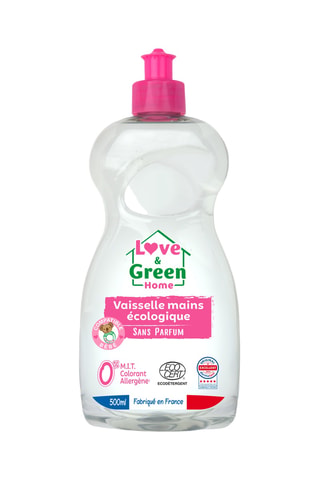 Liquide vaisselle sans parfum - 500 ml