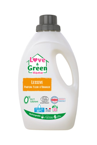 Lessive rechargeable parfumée - Fleur d'Oranger - 33 lavages - 1,5 l