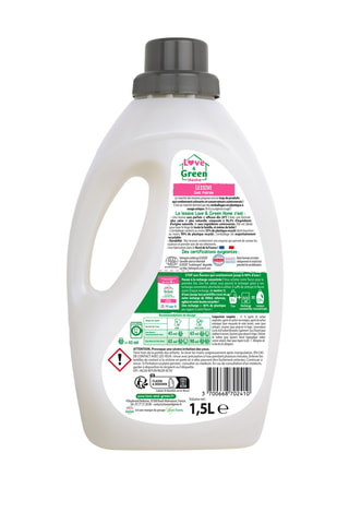 Lessive rechargeable sans parfum - 33 lavages - 1,5 l