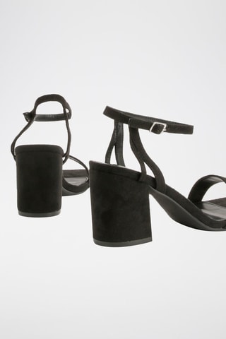 Sandales à talons - Noir