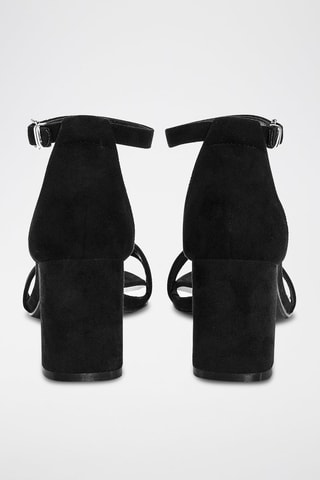 Sandales à talons - Noir