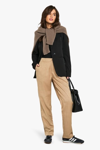 Pantalon tapered - Taupe