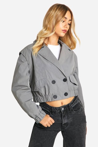 Veste courte - Gris