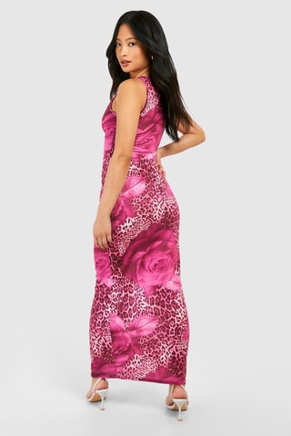 Robe longue - Rose