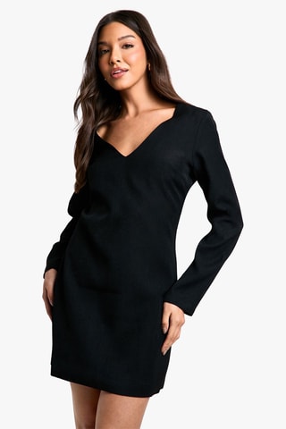 Robe droite - Noir