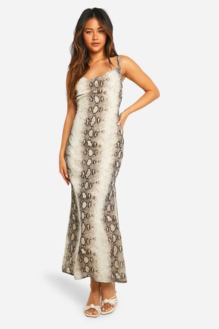 Robe longue - Beige