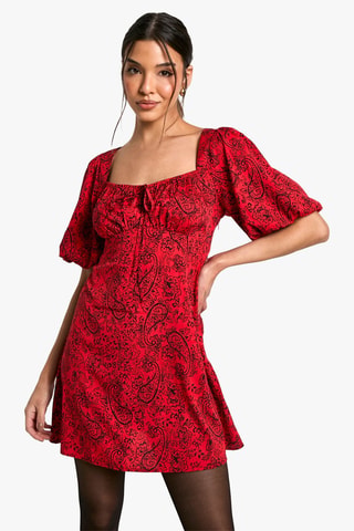 Robe patineuse - Rouge