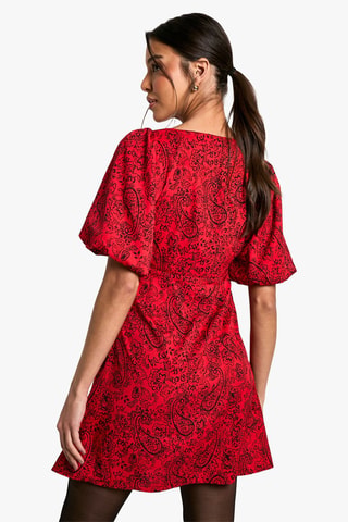 Robe patineuse - Rouge
