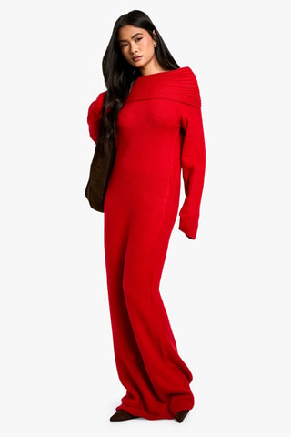 Robe pull - Rouge