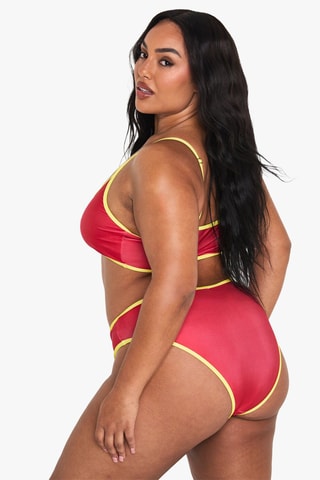 Maillot 2 pièces - Rouge