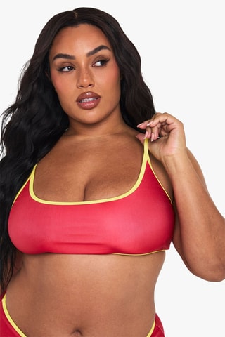 Maillot 2 pièces - Rouge