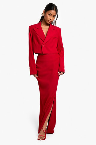 Jupe longue - Rouge
