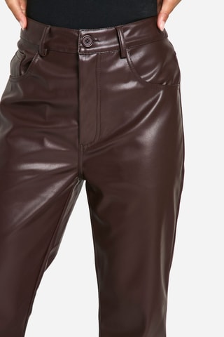 Pantalon flare - Marron