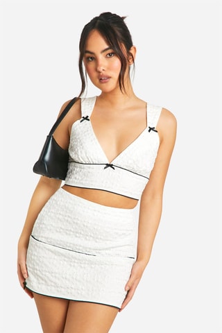 Crop top - Ivoire