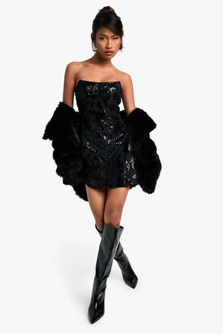 Robe bustier - Noir