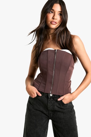 Corset - Marron