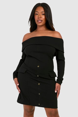 Robe droite - Noir