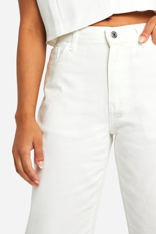 Jean taille haute - Ecru