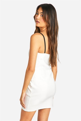 Robe fourreau - Blanc