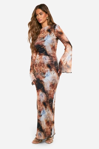 Robe longue - Marron